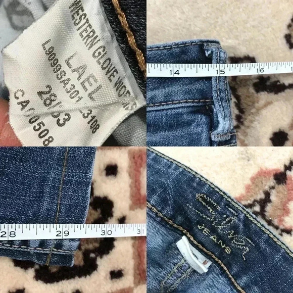 Silver lael bootcut jeans size 28x33 - Picture 7 of 7